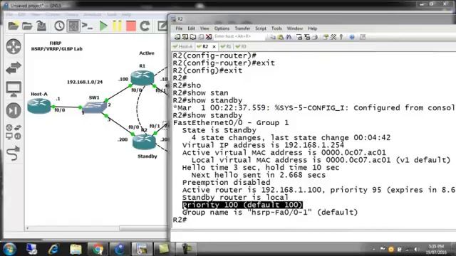 HSRP, VRRP & GLBP: Lab Part - 1 Hindi/Urdu Video Training