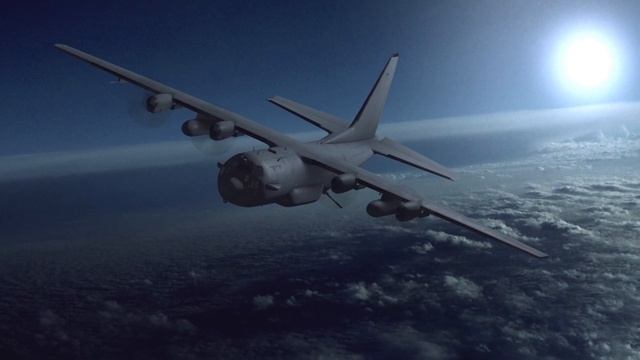 AC 130  (Adobe After Effects CC 2018, 3D Element)