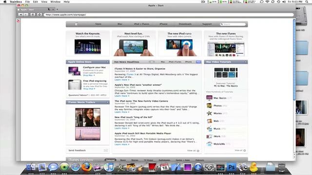 New browser for Mac OSX  "Stainless"