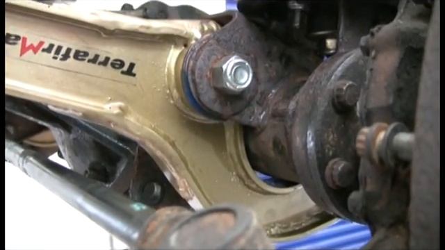 land rover workshop manual how to change suspension arms and bushes part 04