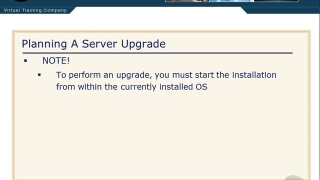 Planning a Server Upgrade   Windows Server