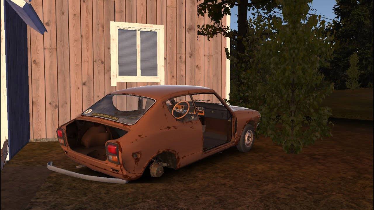 Еду домой после закупок у теймо My Summer Car 2 часть