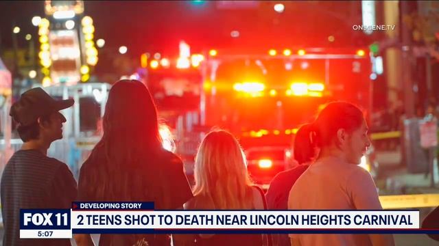 LAPD investigating deadly double shooting near Lincoln Heights carnival