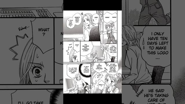 Preview for THE BABY CAME C.O.D.「Harlequin Comics」