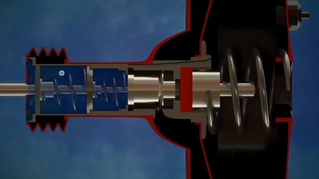 Vacuum brake booster - How it works! (Animation)