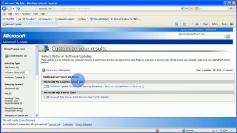Microsoft Update 2014 Part 1