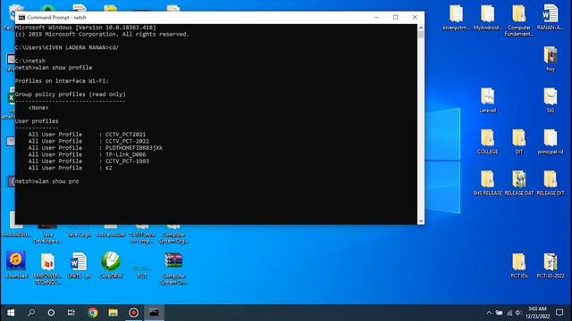 CMD : Show Wi-Fi Password | Windows 10 / 11 [ ITechnology Channel]