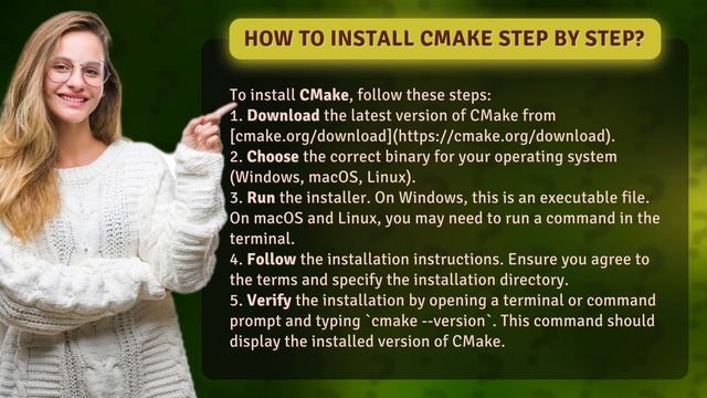 How to install CMake step by step?