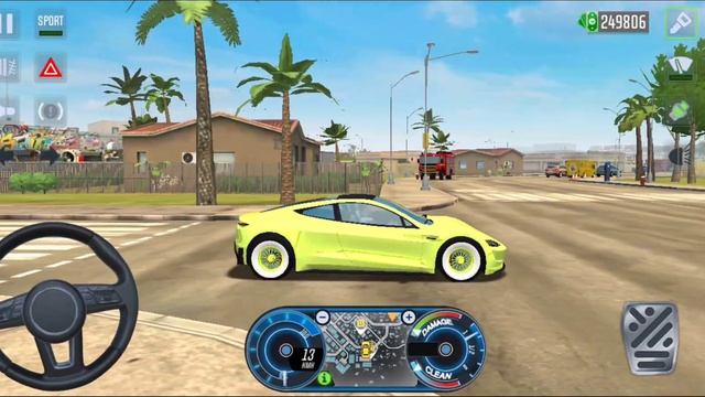 New Edition Tesla Roadster|Taxi Sim 2022 Evolution|Best Android Games|Car Game For Android|Car Game