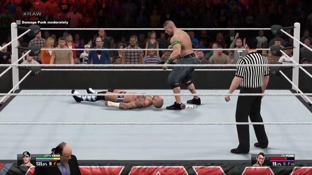 2k15 Showcase Прохождение Cm Punk vs John Cena ч.15