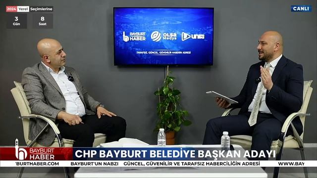 CHP Bayburt Belediye Başkan Adayı Kubilay Erel Canlı Yayında! - Gündem Özel