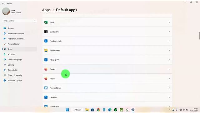 Windows 11 Home : How to set Default App to open HTTPS