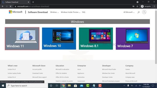 How To Download Windows 11 ISO File From Microsoft