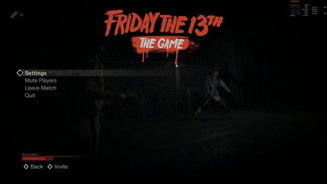 Friday the 13th: The Game - Buggzy with hacked (edited) clothes (27/02/2020).