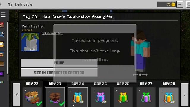 FREE MAP & Flamingo? | Minecraft Marketplace New Year Celebration | 1.19.51