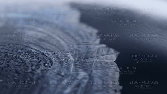 Freezing soap bubble close-up, winter holidays background