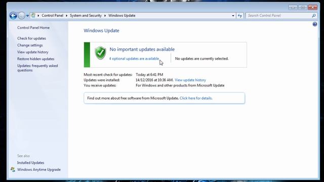 Finally A Fix for Windows Update Problem in Windows 7 SP1