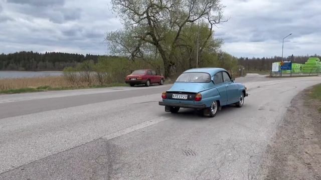 14844 - SAAB 96 GL V4 "Run out" — 1980