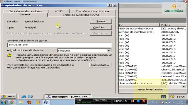 Servidor DNS en Windows 2003