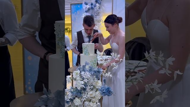 Молодожены сломали торт #ведущий #ведущийсвадьбы #свадьба2024