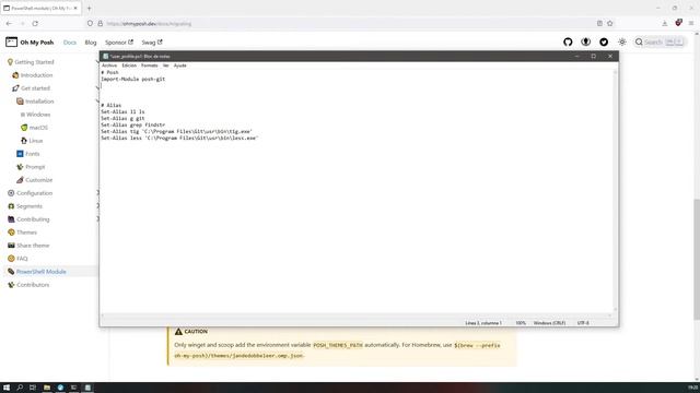 Customizar Terminal Windows