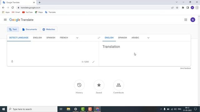 Easy way to reach Google Translate in your windows PC