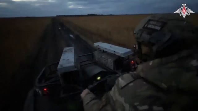 Доставка продовольствия и боекомплекта военнослужащим группировки войск «Север»