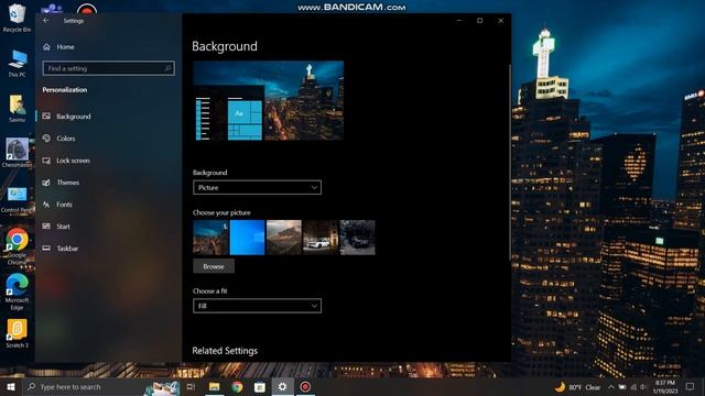 How to change wallpaper in windows 10