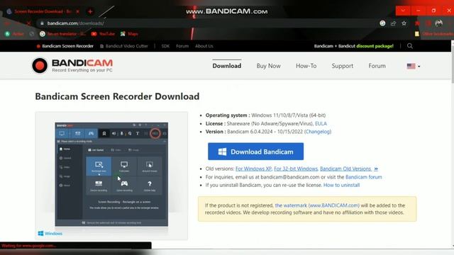 Best Screen Recorder With Audio for Windows PC & Laptop | How to Screen record On PC with Bandicam