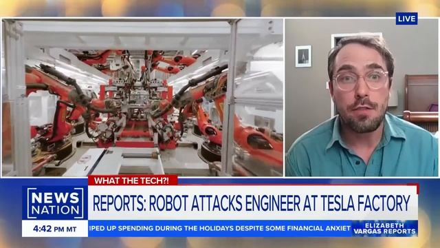 Robot attacks Tesla engineer: Report | Vargas Reports