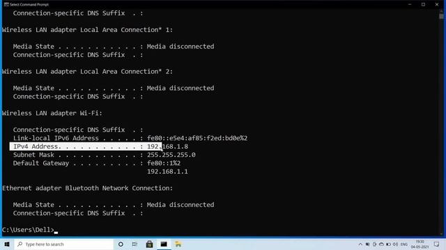 how to find your ip address | windows 10