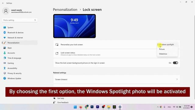 How to Change Your Lock Screen Background in Windows 11 | Step by Step