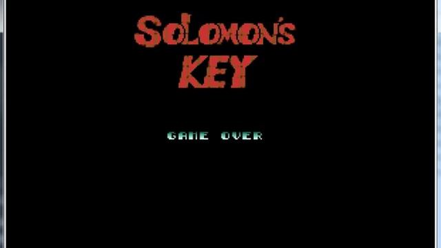 Solomon's Key (256 Colores) - ZX Spectrum - emulador EmuZWin 2.4 - testeado Windows 7 x64