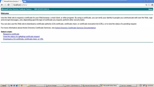 Install SSL Windows Server  2008