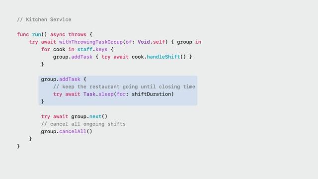 Beyond the basics of structured concurrency. WWDC2023-10170