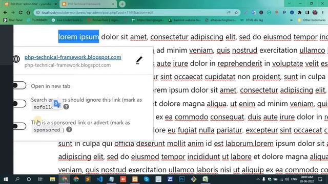 How to open links in new window WordPress || Open link in new tab in WordPress posts