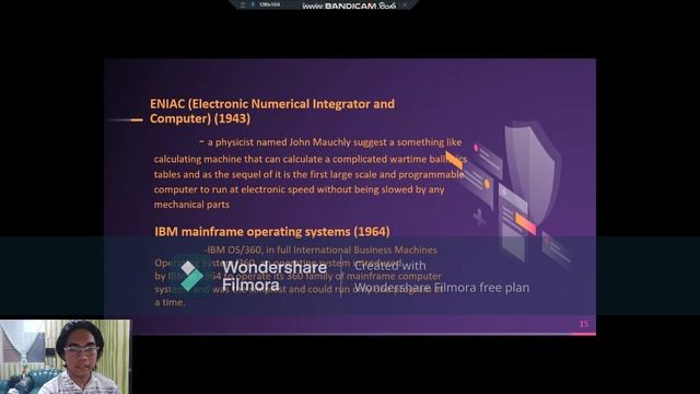 Evolution of Operating System - Mark Anthony Oco 1IE-A