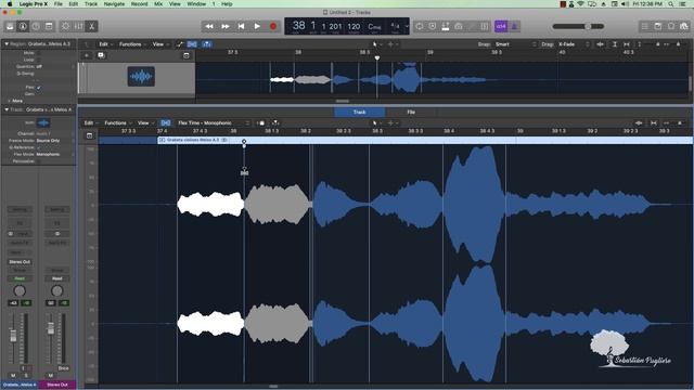 [Logic Pro X] FLEX: Afinar la VOZ y cambiar ritmo en audio