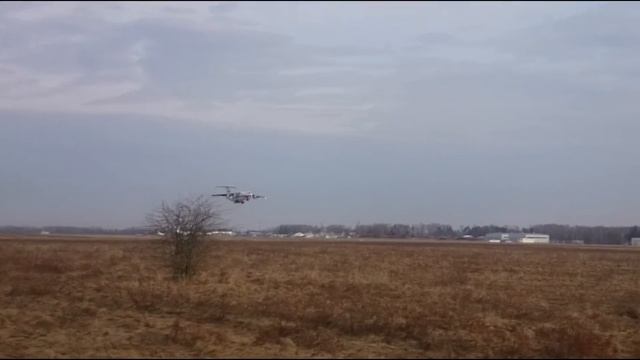 Мачулищи. Взлет IL-76MD EW-005DE