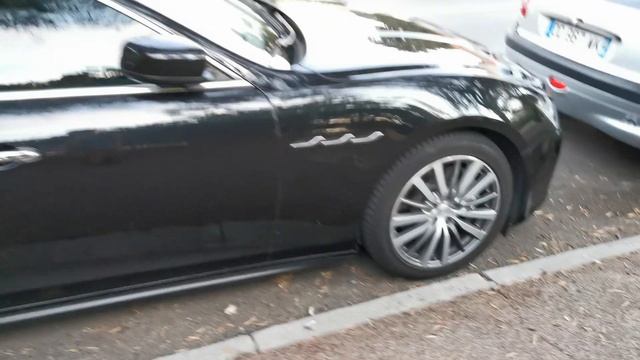 2015 black maserati ghibli diesel in juan les pins France