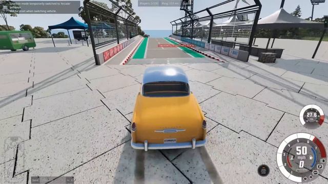 We Jumped ROCKET CARS Down a MASSIVE RAMP in BeamNG Mods!!