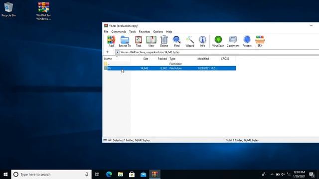 How to Open RAR or .rar files | Windows 7, 8 or 8.1 and 10 | Basic!