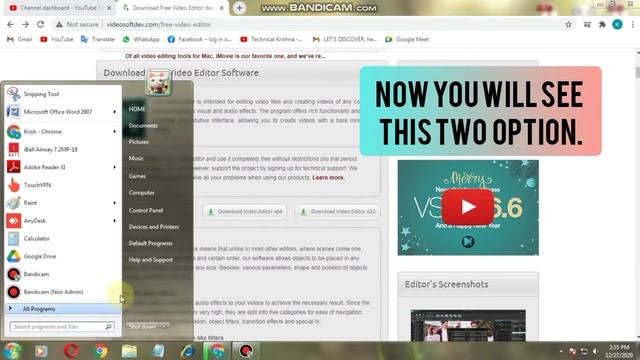 Best Video Editor For PC For 84MB!!! Download Link Given In Description Box!! For Windows 7/8/10