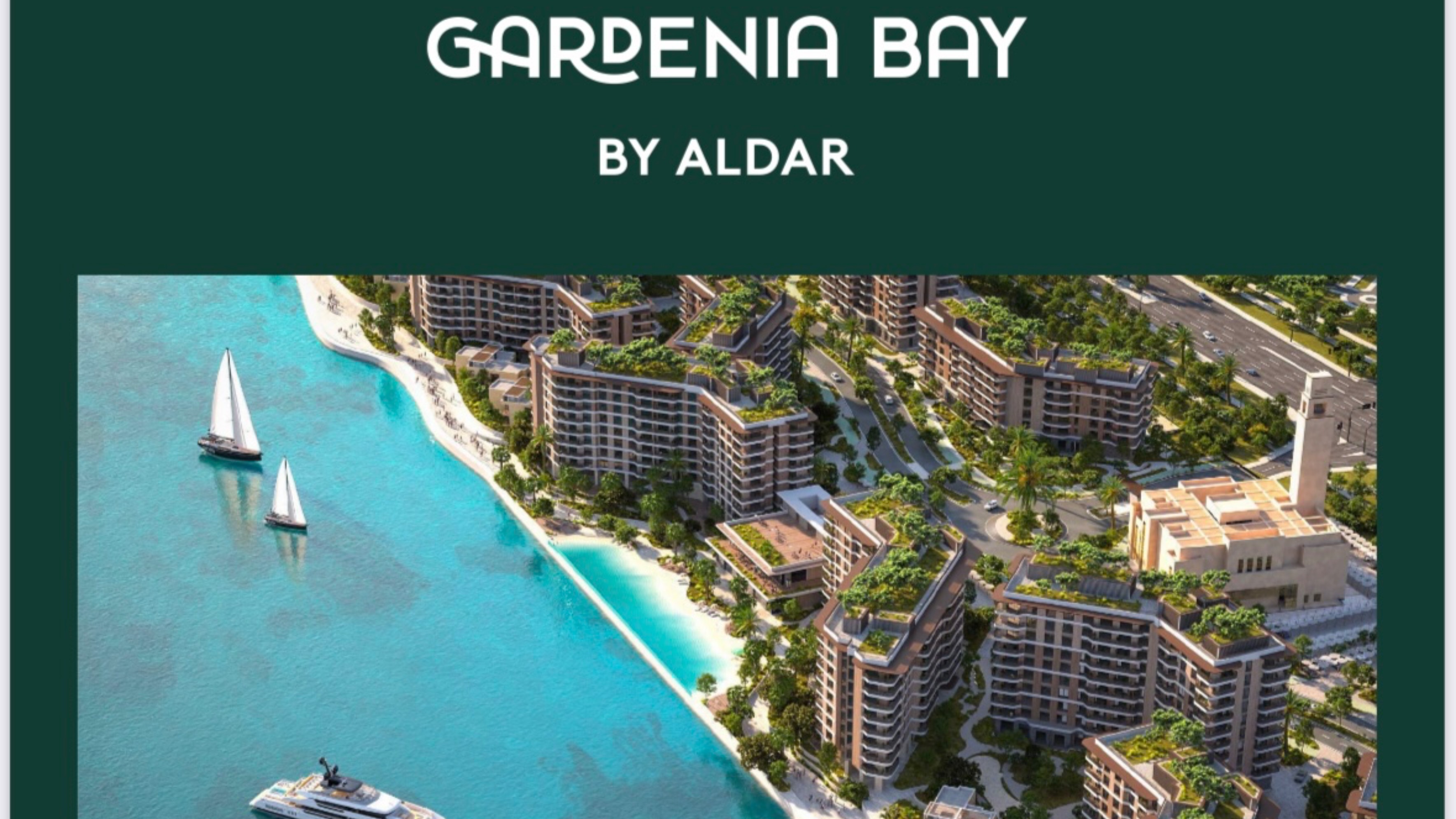 Gardenia Bay  Studio Aldar Abu-Dhabi