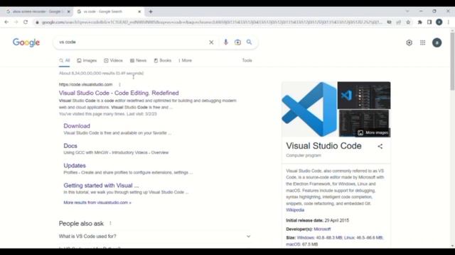 Install VS Code in 2 Minutes | Windows | English |