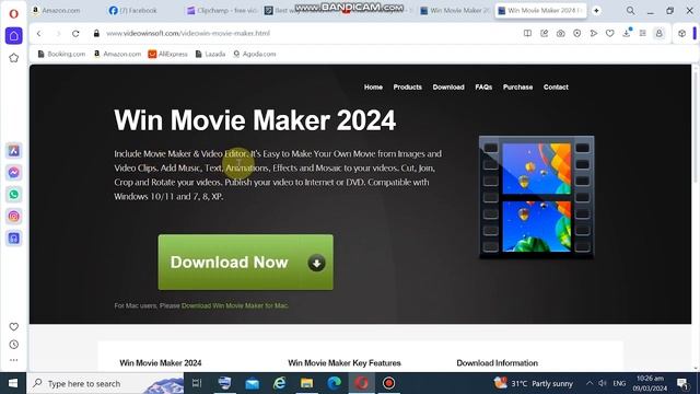 Windows Moviemaker Key Features