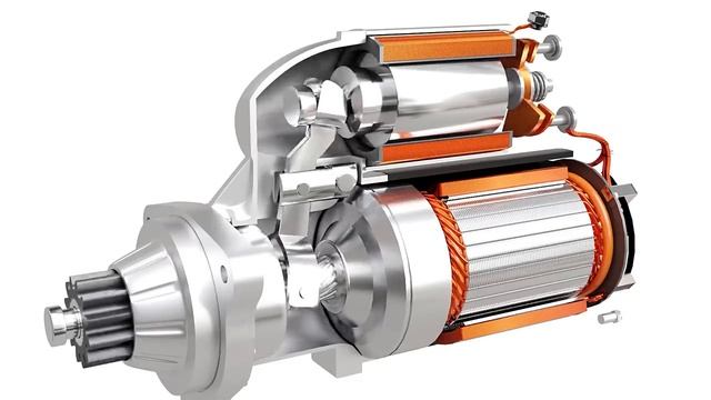 How an Engine Starter Motor Works