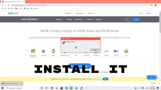 How To Install VNC Viewer In Any Device!