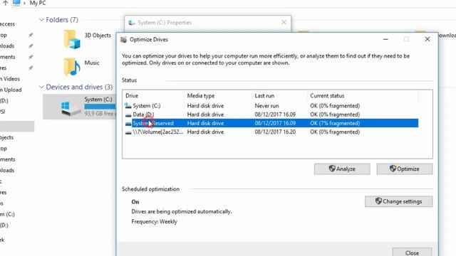 How To Defrag Windows 10 Hard Drive Quickly
