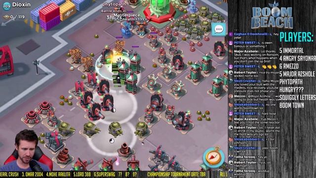 BOOM BEACH ALL HITS LIVE TOURNEY FOR SEAT 7 - EP 7